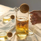 Teekanne aus Glas mit Kork-Design 250ML - 750ML