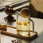 Teekanne aus Glas mit Kork-Design 250ML - 750ML