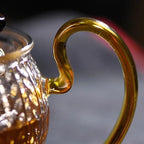 Teekanne aus Glas mit Mustern 300ML - 500ML
