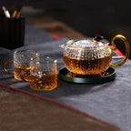 Teekanne aus Glas mit Mustern 300ML - 500ML