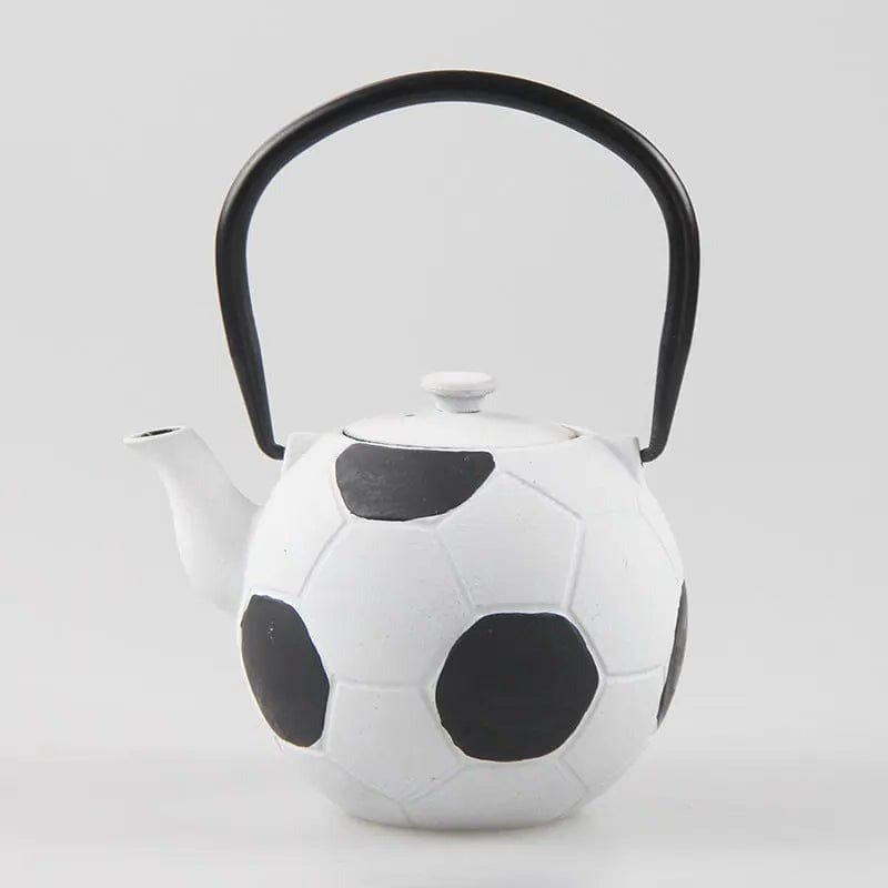 Teekanne aus Gusseisen Fußball 650ml