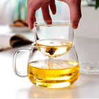 Teetasse mit einfachem Glaseinsatz 300ml