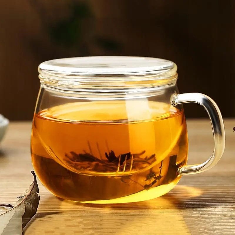 Teetasse mit einfachem Glaseinsatz 300ml