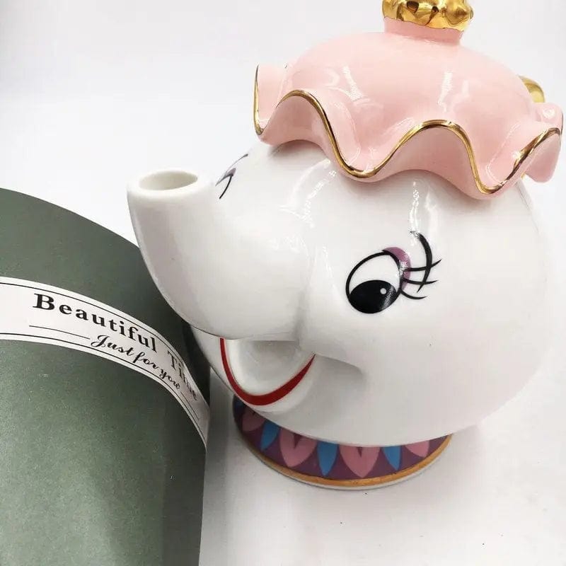 Théière La Belle et la Bête en Porcelaine 500ML