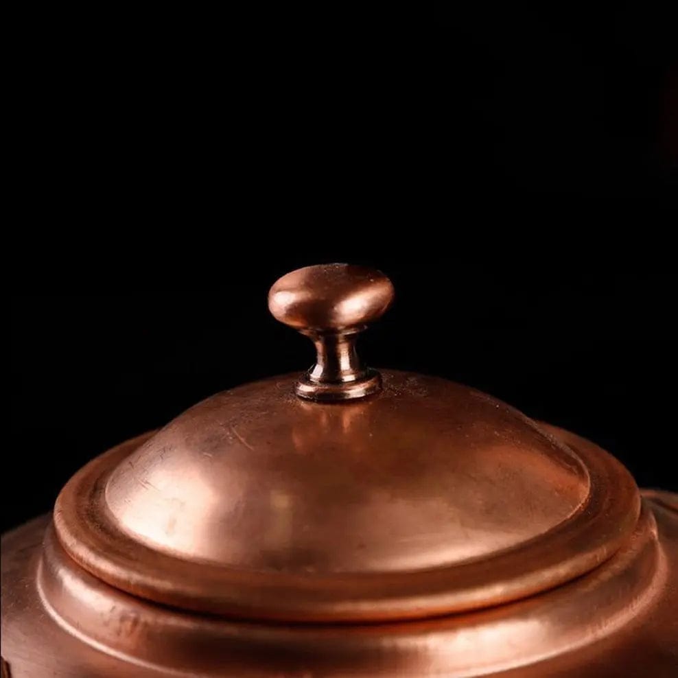 Tibetische Teekanne aus Kupfer 2L - 3L