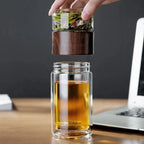 Tragbare Glasteekanne 200ml - 300ml