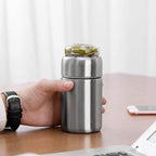 Tragbare Teekanne aus Edelstahl 220ML - 280ML
