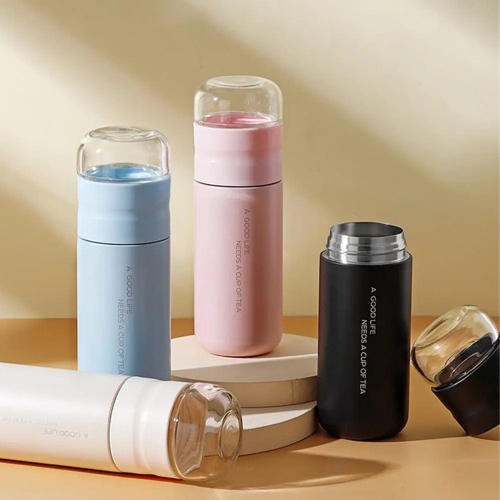 Tragbare Teekanne aus Edelstahl 300ML