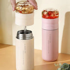 Tragbare Teekanne aus Edelstahl 300ML