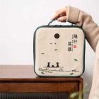Tragbares japanisches Teeservice aus Keramik