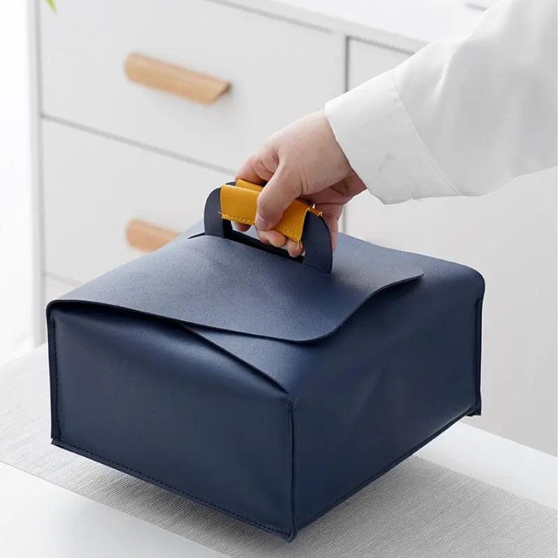 Tragbares japanisches Teeservice aus Keramik mit Bergmotiven