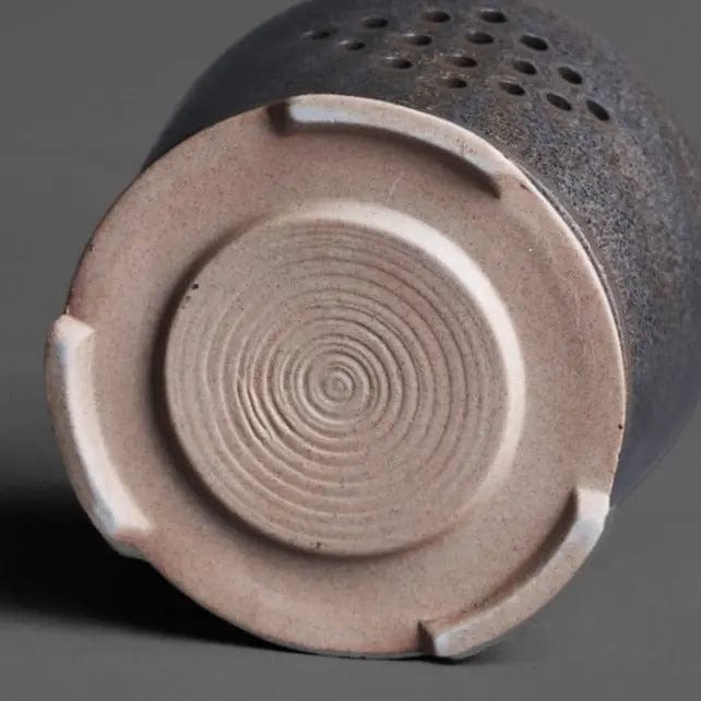 Vintage Japanische Teekanne mit Teelichtwärmer 200ml